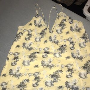 Yellow Floral Shirt